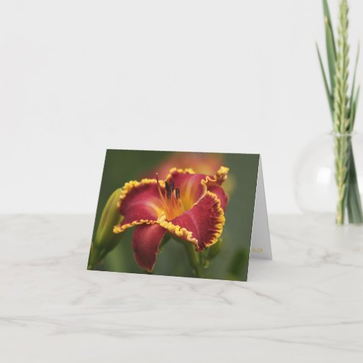 H.ジェリーNettlesのメッセージカード カード (正面)