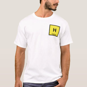 H - ハイペリオン タイタン 化学元素周期表 シンボル Tシャツ