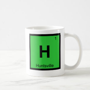 H -ハンツビル都市化学周期表 コーヒーマグカップ
