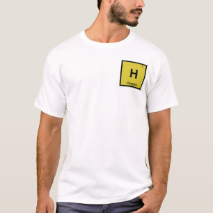 H - バージニア州ハンプトン 化学周期表 都市 Tシャツ