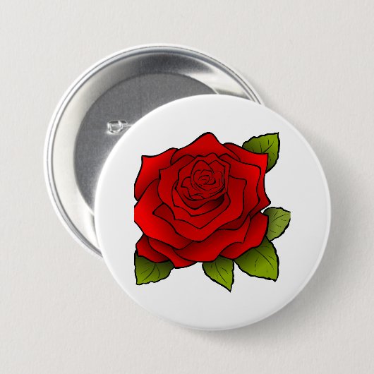 H.ボタン 缶バッジ (正面&裏面)