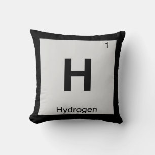 H – 水素化学周期表記号 クッション