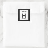 H – 水素 スクエアシール (バッグ)