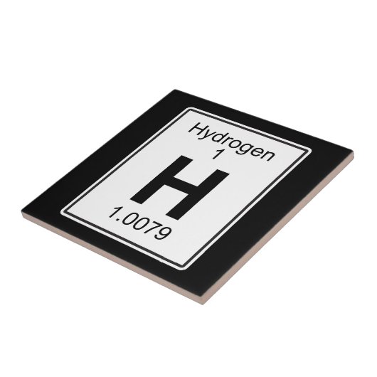 H -水素 タイル (側面)