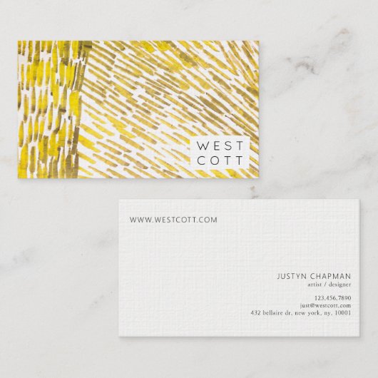 H A.C.H E R 名刺 (正面/裏面)