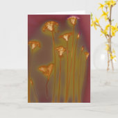 H.A.S. 芸術の挨拶状、イメージのLoughの詳細 カード (黄色い花)