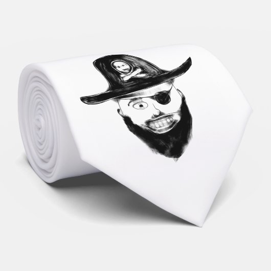 H ARR! HRの海賊タイ ネクタイ (ロール)