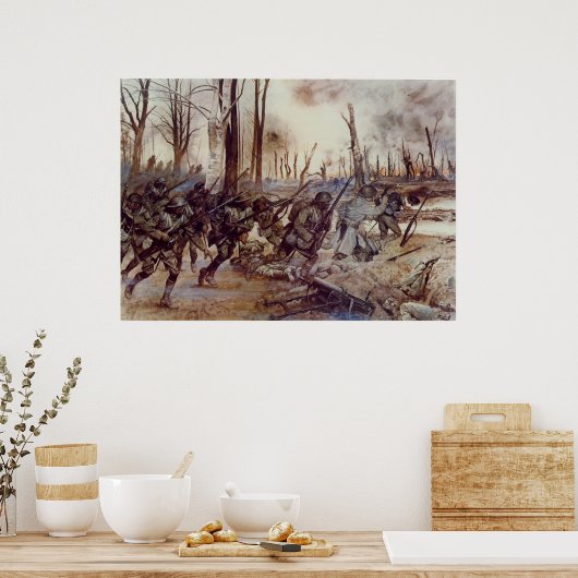 H Charles McBarron Jrハーレムのヘルファイターズ ポスター (キッチン)