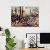 H Charles McBarron Jrハーレムのヘルファイターズ ポスター (ホームオフィス)