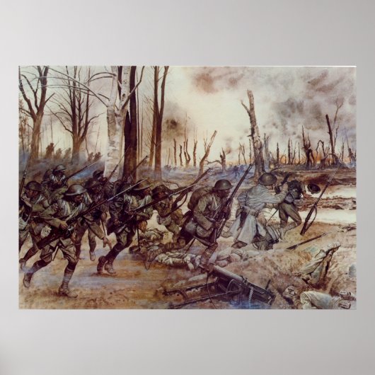 H Charles McBarron Jrハーレムのヘルファイターズ ポスター (正面)