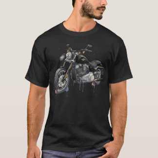 H.D バイク Tシャツ