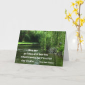 H.D. Thoreau著引用文の採取 カード (黄色い花)