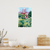 H DAVIDSHN 「OLD SCHOOLHOUSE」キャンバスのポスター ポスター (キッチン)