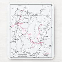 H&Fシステム地図のマウスパッド