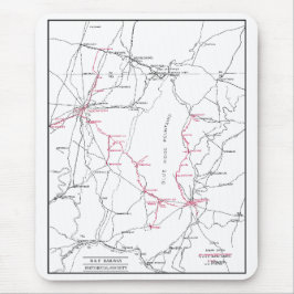 H&Fシステム地図のマウスパッド マウスパッド