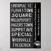 H&F鉄道転がの署名先ポスター ポスター (正面)