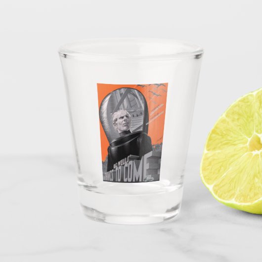 H.Gはガラスを撃つよ来うに動く ショットグラス (正面)