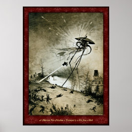 H G Wells War of the Worlds Poster 1 ポスター