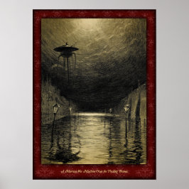 H G Wells War of the Worlds Poster 3 ポスター