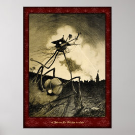 H G Wells War of the Worlds Poster 7 ポスター