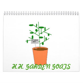 H.H. 庭のヤギ2010のカレンダー カレンダー