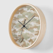 H&H Camo 壁時計 (傾斜)
