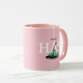 "H is for HAM" | Alphabet Design マグカップ (正面右)
