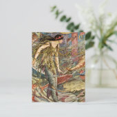 H Jフォードによるビクトリアンな人魚の芸術 ポストカード (スタンド正面)