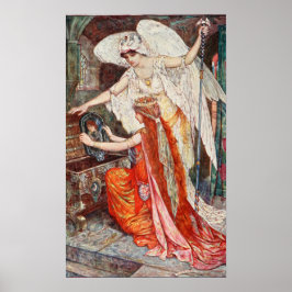 H Jフォードヴィンテージイラストレーションザブルーパロット ポスター