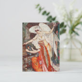 H Jフォードヴィンテージイラストレーションザブルーパロット ポストカード (スタンド正面)