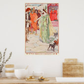 H Jフォードヴィンテージイラストレーションザプリンセス選択 ポスター (キッチン)