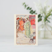 H Jフォードヴィンテージイラストレーションザプリンセス選択 ポストカード (スタンド正面)