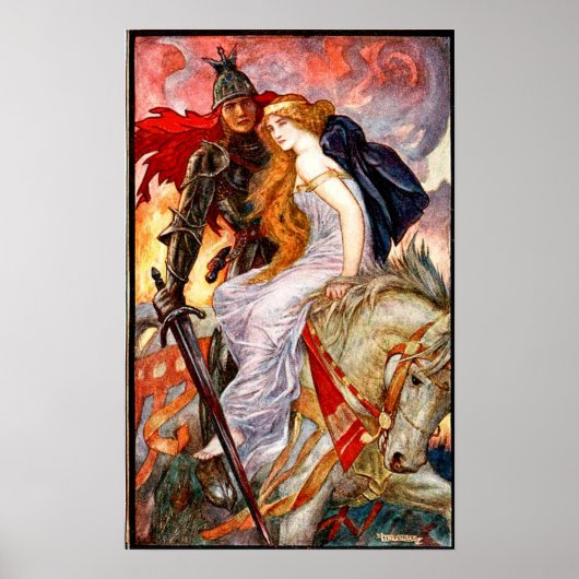 H Jフォードヴィンテージイラストレーション ポスター (正面)