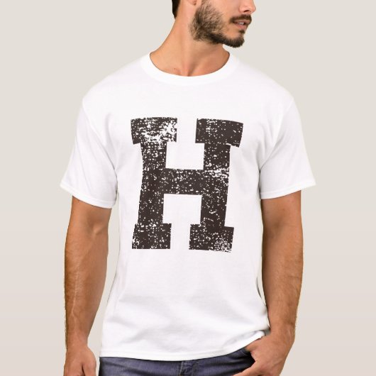 H Latter Tシャツ (正面)