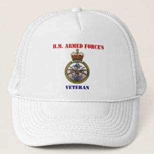 H.M.Armed力の退役軍人の帽子 キャップ