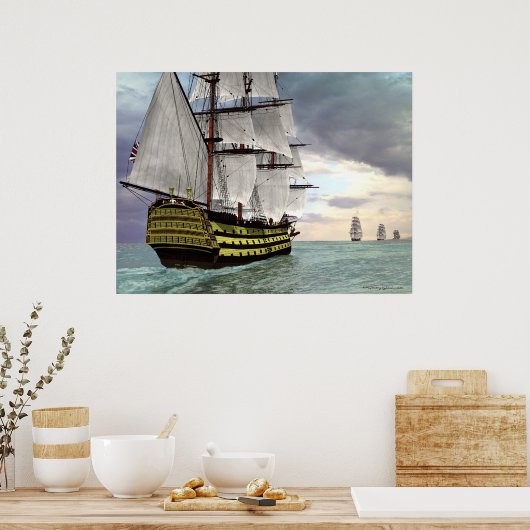 H M Sの勝利 ポスター (キッチン)