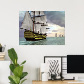 H M Sの勝利 ポスター (ホームオフィス)