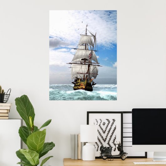 H M Sの勝利 ポスター (ホームオフィス)