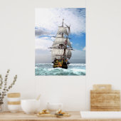 H M Sの勝利 ポスター (キッチン)