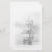 H M Sの勝利 便箋 (正面/裏面)