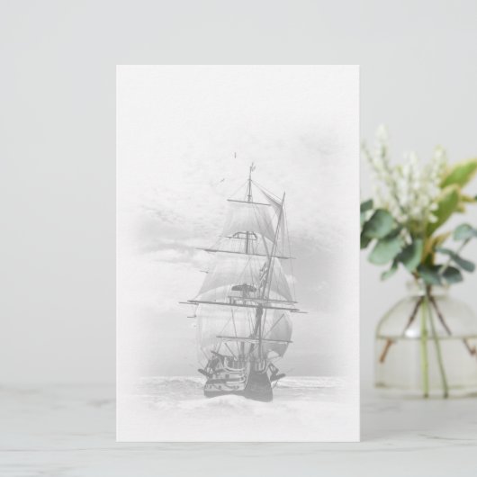 H M Sの勝利 便箋 (スタンド正面)