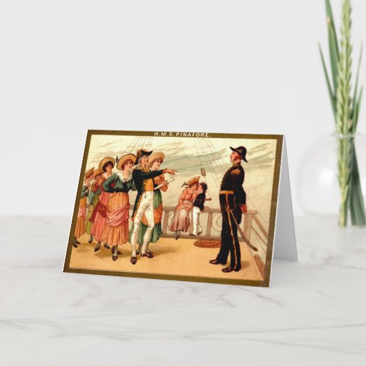 H.M.S. エプロン カード (正面)