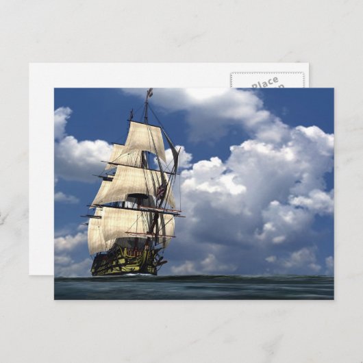 H.M.S. 勝利 ポストカード (正面/裏面)