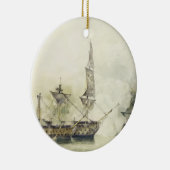 H.M.S. 1805年トラファルガー海戦の勝利、( セラミックオーナメント (右)