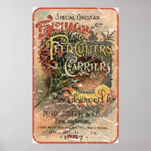 H.M. Smith & Co.-1887 - 動揺して ポスター (正面)