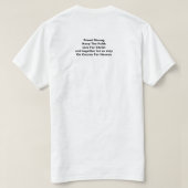 H.N.O. - His Name Only (新ロゴ) Tシャツ (デザイン裏面)