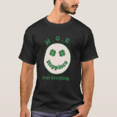 H O E Happiness Over Everything Saint Patrick's Da Tシャツ (正面)