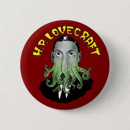H.P. Lovecraft Button 缶バッジ