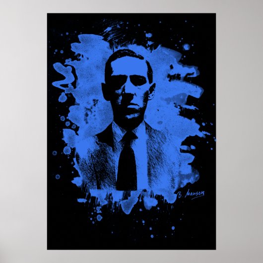 H. P. Lovecraft Tribute (青) ポスター (正面)
