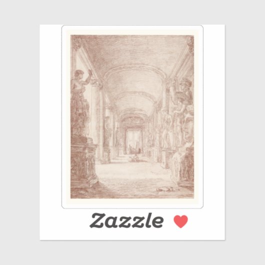 H. Robert - Capitorline Galleryの製図家 シール (シート)